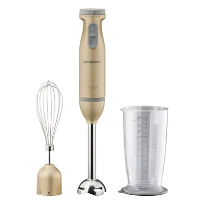 SILVERCREST® KITCHEN TOOLS Blender ręczny SSMS 600 E5, 600 W (Szampański)