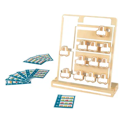 Playtive Gra edukacyjna Montessori: Liczby (Gra w parkowanie)