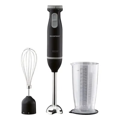 SILVERCREST® KITCHEN TOOLS Blender ręczny SSMS 600 E5, 600 W (Czarny)