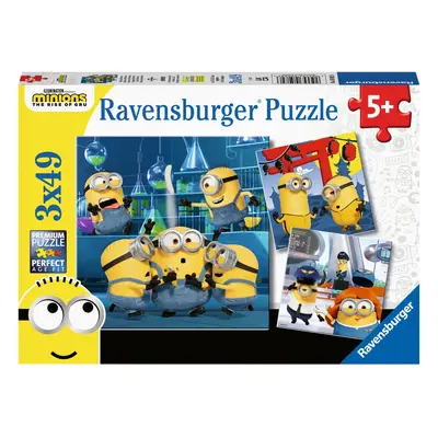 Ravensburger Puzzle dla dzieci (śmieszne stwory 3x49p)