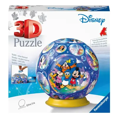 Ravensburger Puzzle Kula 3D, Ø 19 cm (Postacie Disneya)