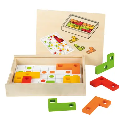 Playtive Zabawka edukacyjna Montessori z drewna (Formy geometryczne)