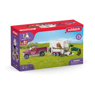 Schleich 42346 Pickup z przyczepą dla konia