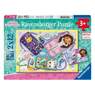 Ravensburger Puzzle dla dzieci (Domek dla lalek Gabby 2x12p)