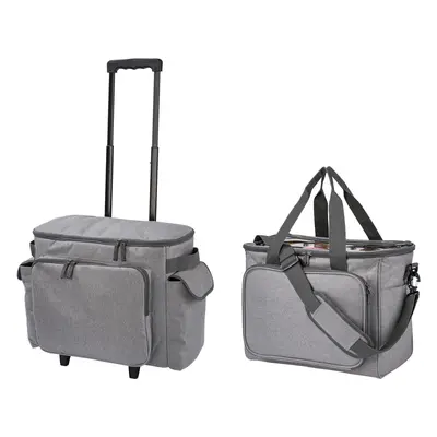 TOPMOVE® Torba do przechowywania lub Wózek na maszynę do szycia, szary