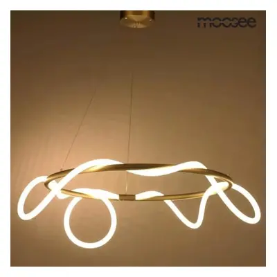 MOOSEE lampa wisząca SERPIENTE 60 złota