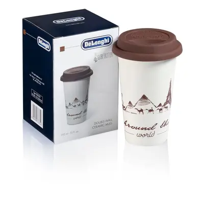 De'Longhi Ceramiczny kubek termiczny dla miłośników podróży 300 ml DLSC057