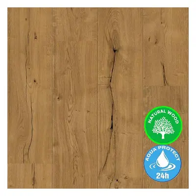 Panel podłogowy fornirowany Dąb Sunderland 8.5mm Veneer Parquet Aqua O274