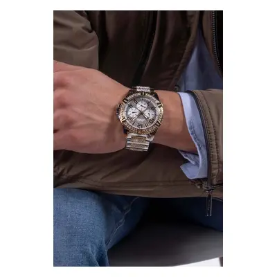 Guess zegarek W0799G4 męski kolor złoty