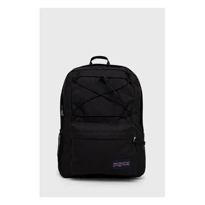 Jansport plecak kolor czarny duży gładki