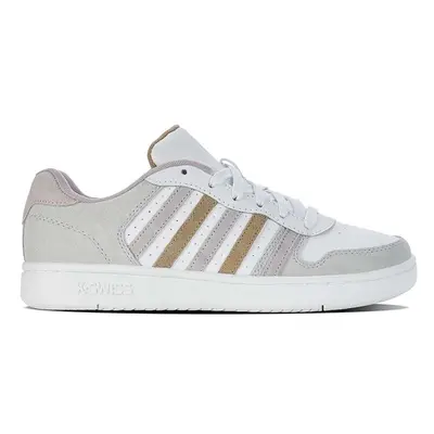 K-Swiss sneakersy skórzane COURT PALISADES kolor szary 96931.181.M