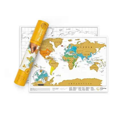 Luckies of London mapa-zdrapka Scratch Map® Travel Edition