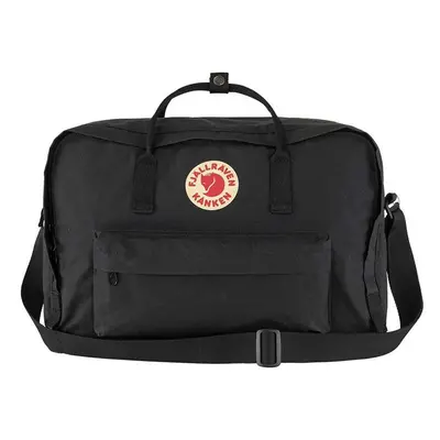 Fjallraven plecak F23802.550 Kanken Weekender kolor czarny duży gładki