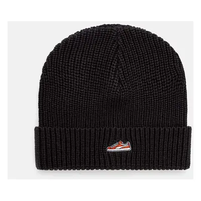 Puma czapka bawełniana Classics Graphic Short Beanie kolor czarny bawełniana 025680