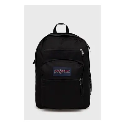 Jansport plecak kolor czarny duży z aplikacją