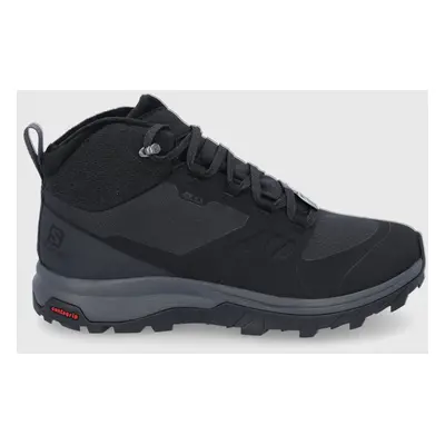 Salomon Buty damskie kolor czarny lekko ocieplone L41110100-blck.ebo