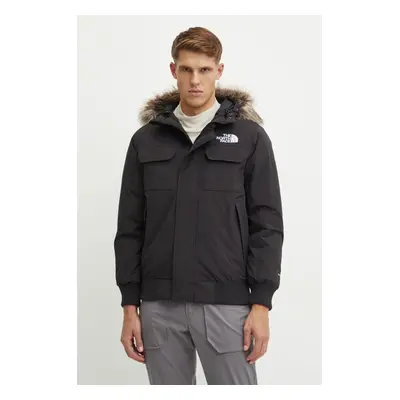 The North Face kurtka McMurdo Bomber męska kolor czarny zimowa NF0A5GD9JK31