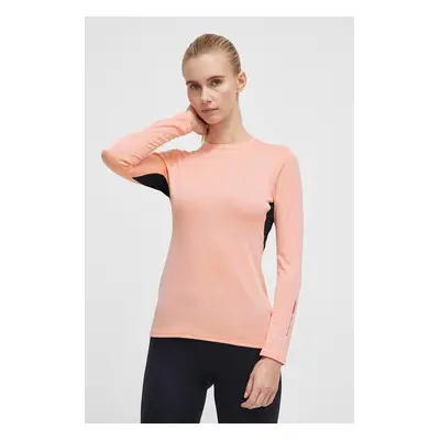 Mizuno longsleeve funkcyjny Mid Weight kolor różowy