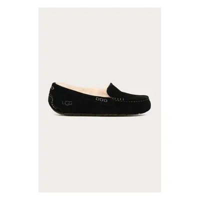 UGG - Kapcie skórzane Ansley 1106878-BLK