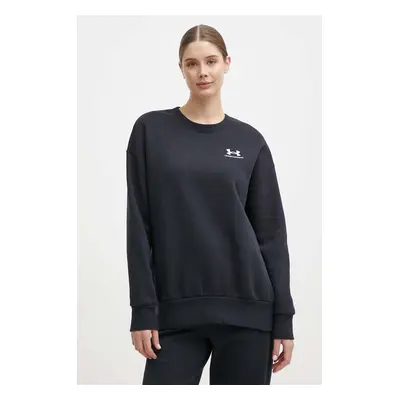 Under Armour bluza damska kolor czarny z aplikacją 1379475