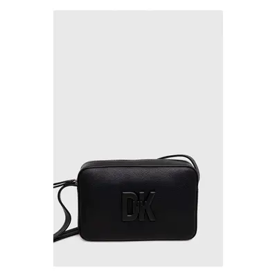 Dkny torebka skórzana kolor czarny R33EKY31