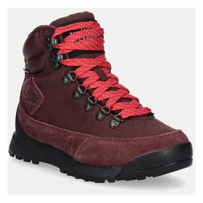 The North Face śniegowce Back to Berkeley IV Textile Waterproof damskie kolor fioletowy NF0A8179