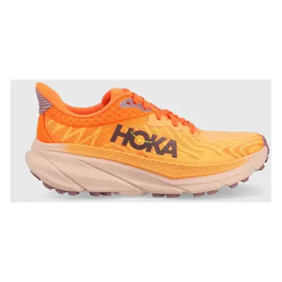 Hoka One One buty do biegania Challenger ATR 7 kolor pomarańczowy 1134498