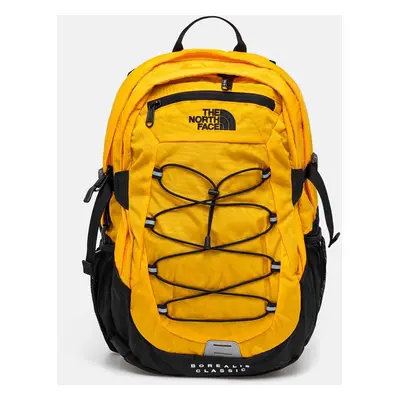 The North Face plecak Borealis Classic kolor żółty duży wzorzysty NF00CF9C4WP1