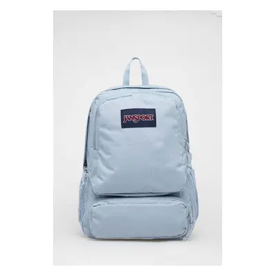 Jansport plecak kolor niebieski duży gładki