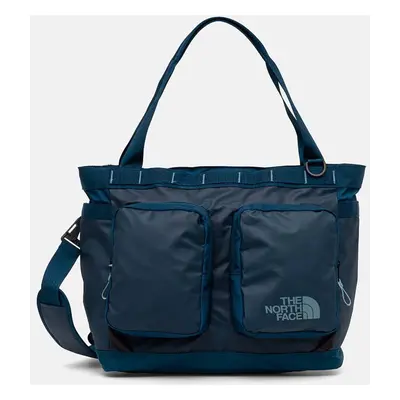 The North Face torba Base Camp Voyager Tote 25L kolor turkusowy NF0A81BM4OJ1