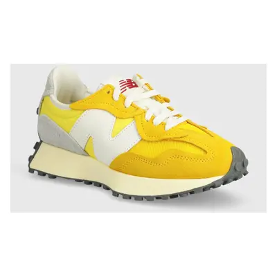 New Balance sneakersy 327 kolor żółty U327WRE