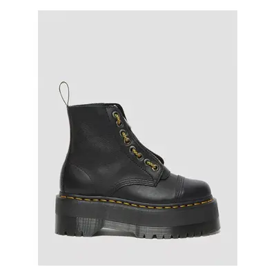 Dr. Martens workery skórzane Sinclair Max damskie kolor czarny na platformie DM27358001