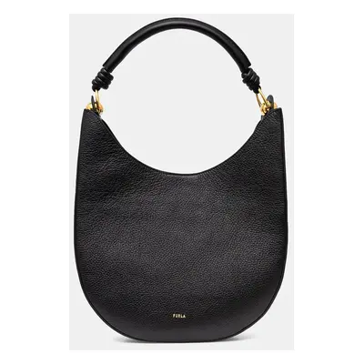 Furla torebka skórzana kolor czarny WB01358.BX0176.O6000