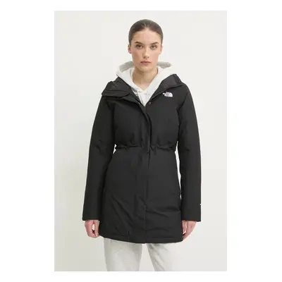 The North Face kurtka puchowa Brooklyn damska kolor czarny zimowa NF0A4M8X4H01