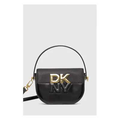 Dkny torebka skórzana kolor czarny R42EKE28