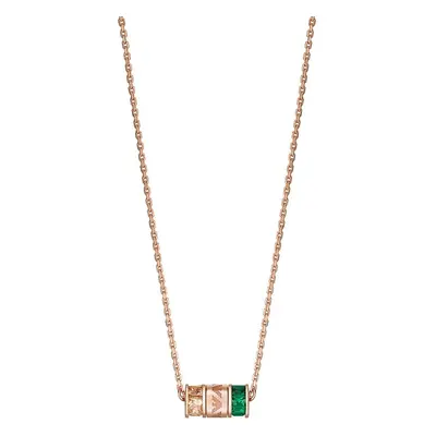 Emporio Armani naszyjnik ze srebra pokrytego złotem EG3577221
