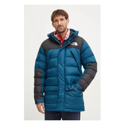 The North Face kurtka Limbara męska kolor turkusowy zimowa NF0A89G31NO1