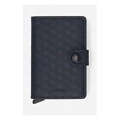 Secrid portfel kolor czarny Portfel Secrid Miniwallet Optical MOP-BLACK-TITANIUM