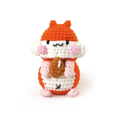 Graine Creative zestaw do szydełkowania Hamster Mini Amigurumi Kit