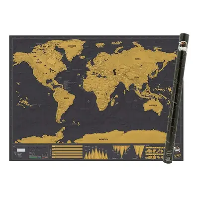 Luckies of London mapa-zdrapka Scratch Map® Deluxe