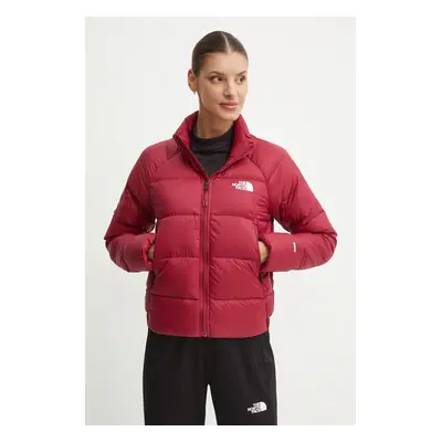 The North Face kurtka puchowa Hyalite damska kolor bordowy przejściowa NF0A3Y4S1IX1