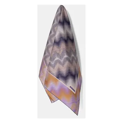 Missoni chusta jedwabna wzorzysta FO41TWD9775