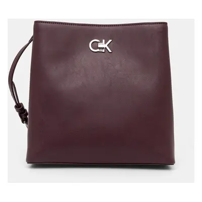 Calvin Klein torebka kolor bordowy K60K612803