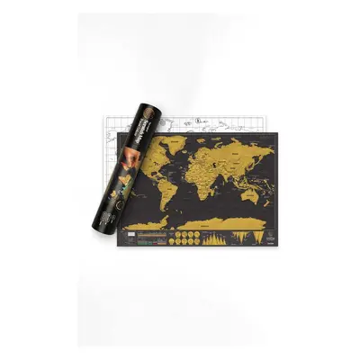 Luckies of London mapa-zdrapka Scratch Map® Travel Deluxe