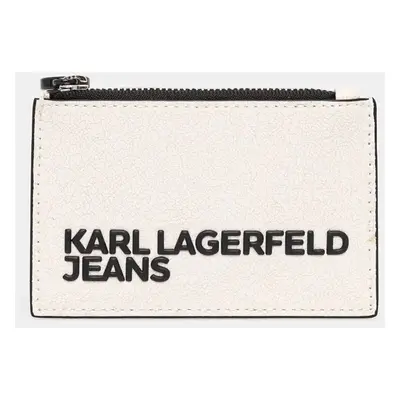 Karl Lagerfeld Jeans etui na karty kolor biały 246J3056