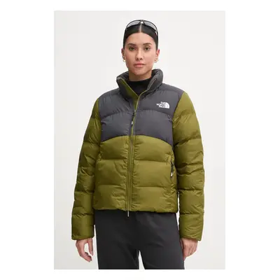 The North Face kurtka Saikuru damska kolor zielony zimowa NF0A89JDWOG1