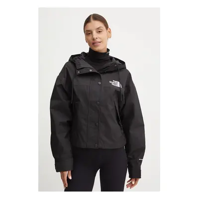 The North Face kurtka Reign on Jacket damska kolor czarny przejściowa oversize NF0A8BCHJK31