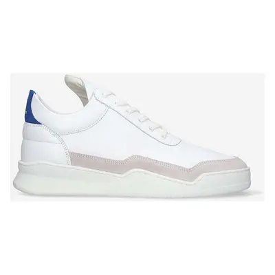 Filling Pieces sneakersy skórzane Low Top Ghost 10120631925 kolor biały 10120631925-WHITE