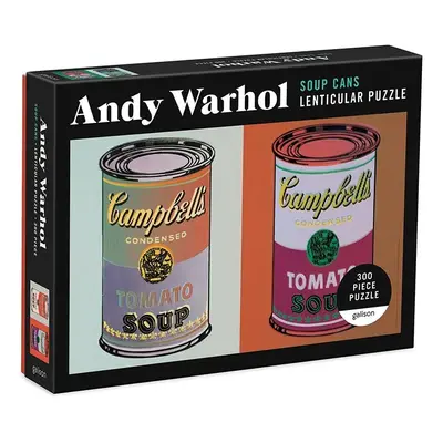 Galison puzzle Andy Warhol Soup Cans 300 elementów