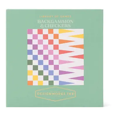 Designworks Ink gra planszowa Checkers / Backgammon